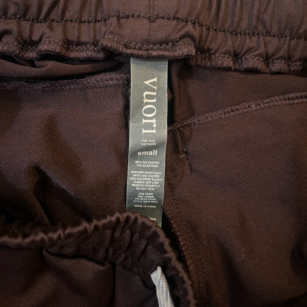 Vuori Maroon Brown Jogger Activewear